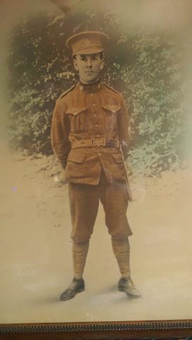 Picture of Private Archibald Ambrous, reg. no. 53994 courtesy of "Rusty Nuts" from the 18th Battalion Facebook Group. From his personal collection.